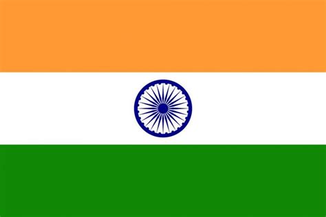 indien flagge bedeutung rad